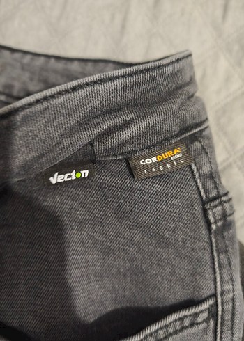 Diğer Tech90 Vecton Ad Pro Black Kevlar Cordura Motosiklet Pantolonu