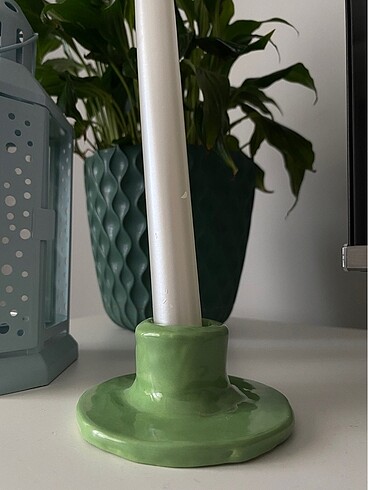 Zara Home Seramik şamdan