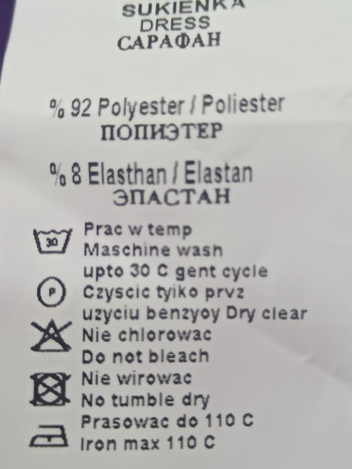 Kadın Mor Uzun V Yaka Pilili Elbise - Görsel 4