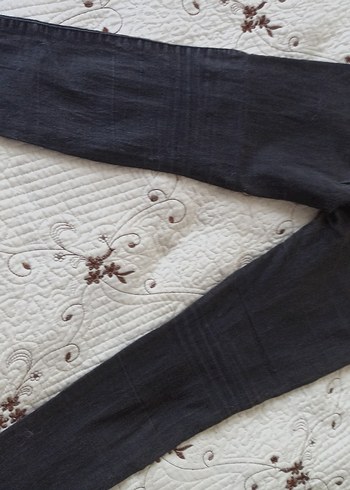 Kadın Gri Normal Kesim Denim Jean - Görsel 3