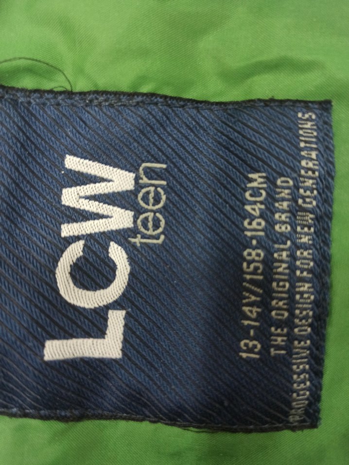 Erkek Çocuk Kapüşonlu Yeşil Fermuarlı yağmurluk mont - Görsel 4