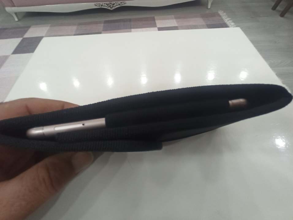 Siyah Cırt Cırtlı Motosiklet Telefon Kılıfı - Görsel 5