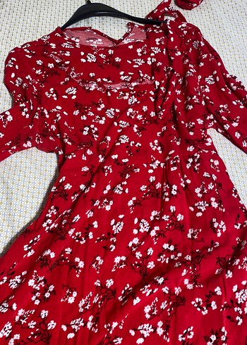 Yeşil Bohem Desenli Hamile Elbisesi - Görsel 5