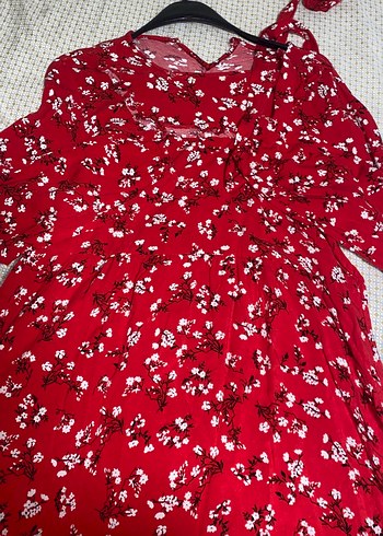 Yeşil Bohem Desenli Hamile Elbisesi - Görsel 8