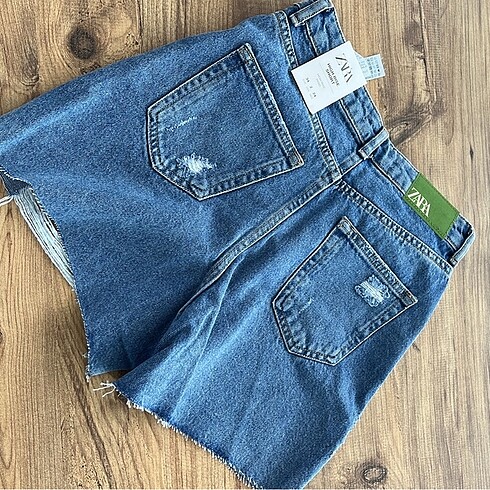 xs Beden Zara kot şort