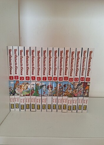 yedi ölümcül günah 1-15 manga set
