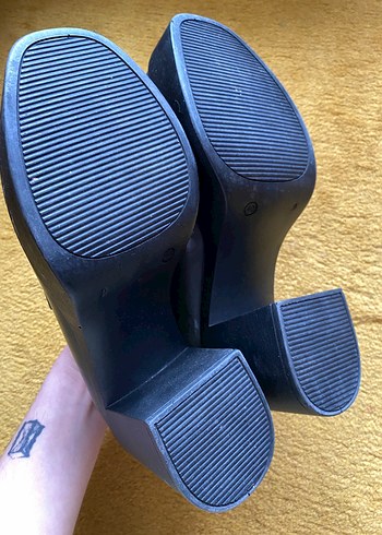 Elle Kadın Yeşil Platform Topuklu Loafer Ayakkabı - Görsel 5