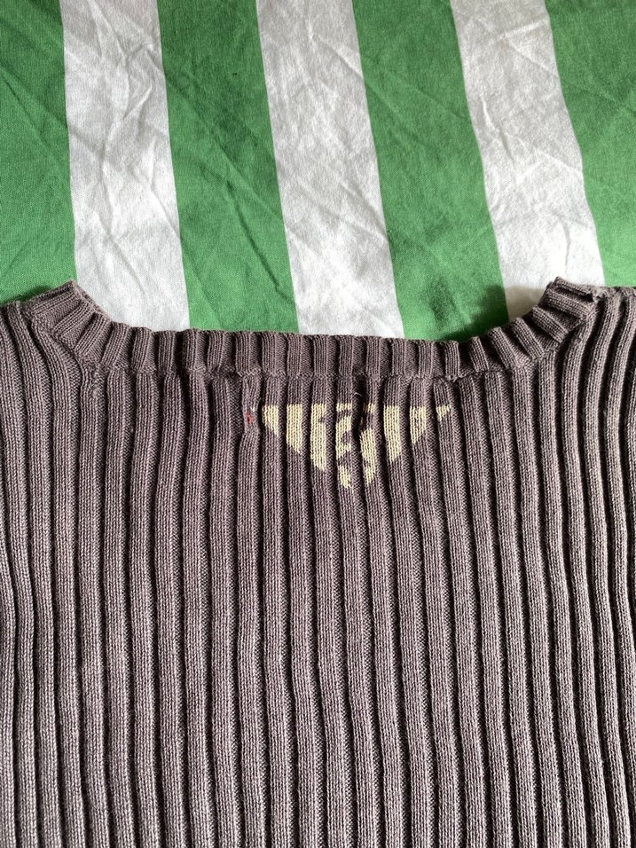 Guess Gri Fitilli Uzun Kollu Kadın Triko - Görsel 4