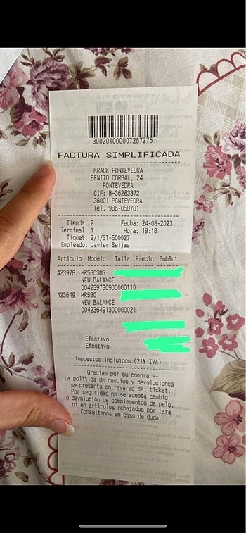 39,5 Beden Orjinal New Balance