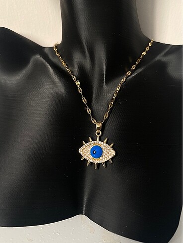 Accessorize Çelik göz kolye