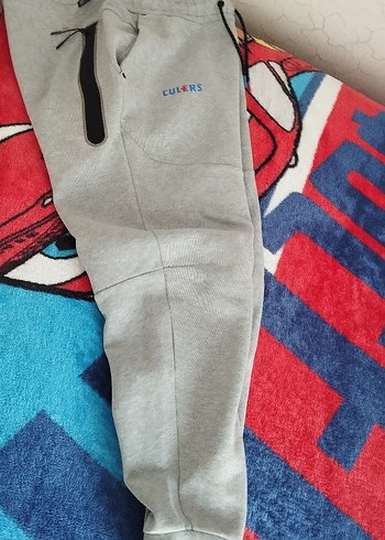 Gri Fermuarlı Erkek Eşofman Altı - Görsel 3