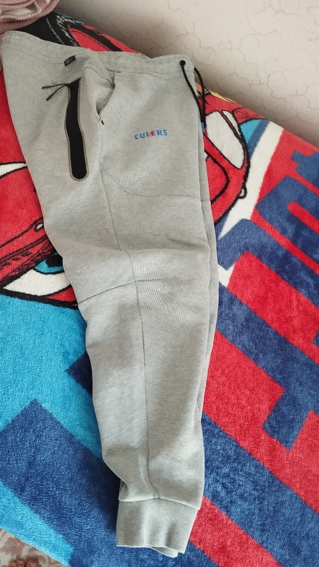 Gri Fermuarlı Erkek Eşofman Altı - Görsel 3