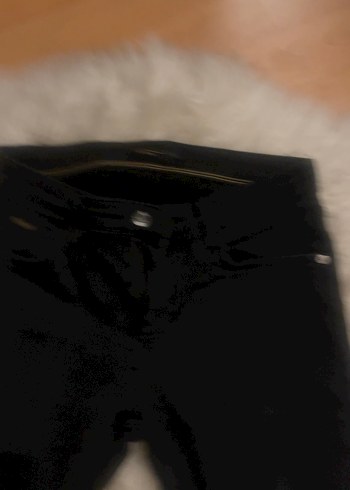 Siyah erkek kot Skinny Pantolon - Görsel 2