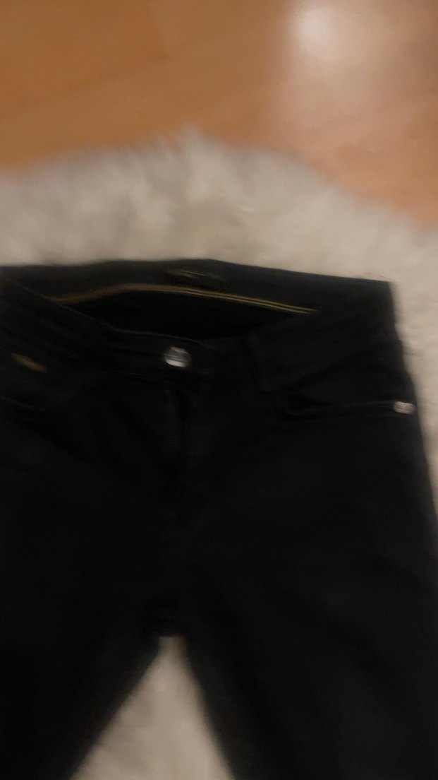 Siyah erkek kot Skinny Pantolon - Görsel 2