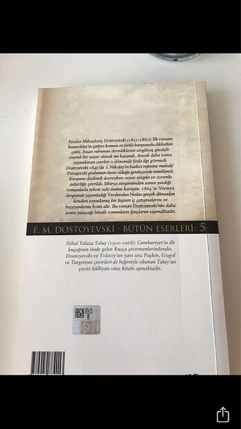  YERALRINDAN NOTLAR DOSTOYEVSKİ