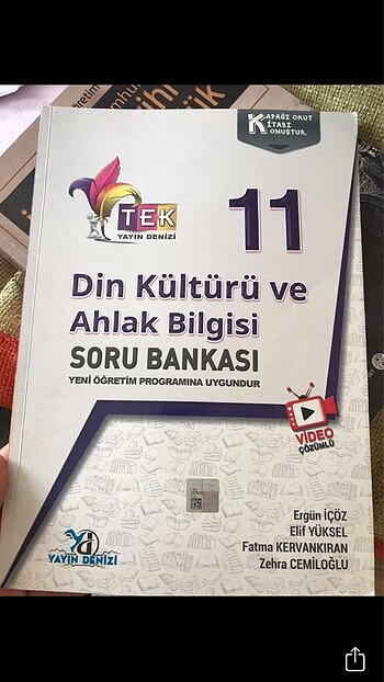 DİN KÜLTÜRÜ VE AHLAK BİLGİSİ SORU BANKASI YAYIN DENİZİ