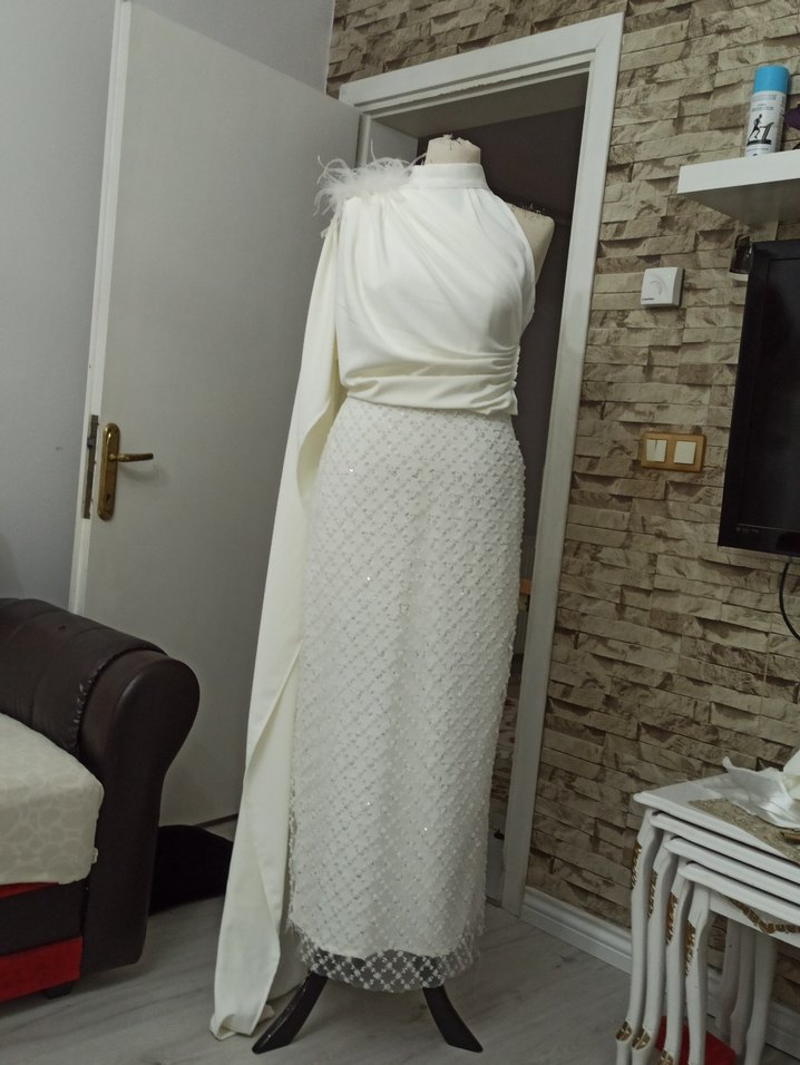 Nişan söz elbisesi - Görsel 3