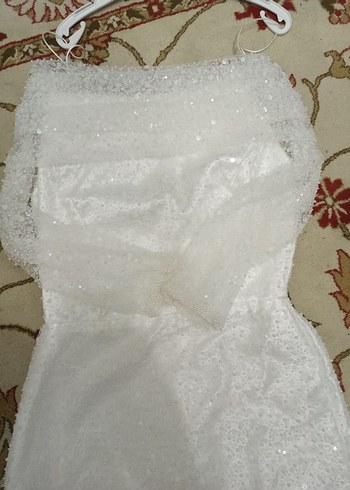 Nişan söz elbisesi son 1 tane - Görsel 5