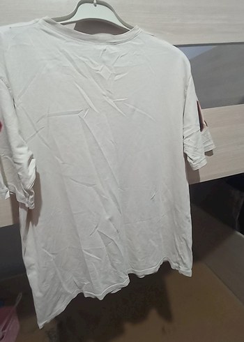 Gri Baskılı Erkek Kısa Kollu Tişört - Görsel 4