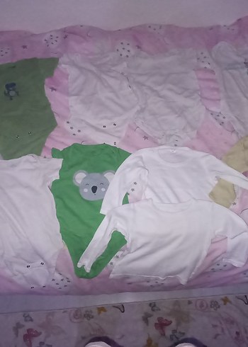 Uzun Kollu Beyaz Bebek Body - Görsel 5