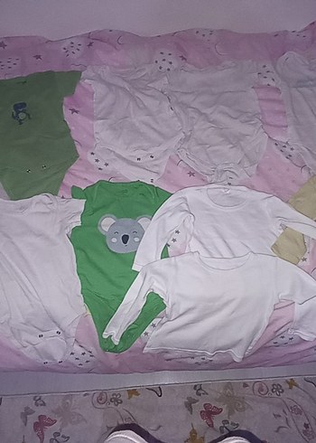 Uzun Kollu Beyaz Bebek Body - Görsel 4