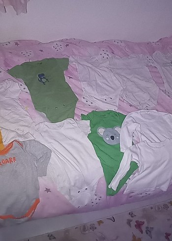 Uzun Kollu Beyaz Bebek Body - Görsel 6