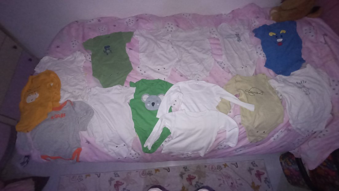 Uzun Kollu Beyaz Bebek Body - Görsel 5