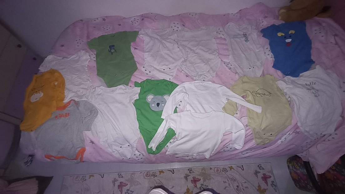 Uzun Kollu Beyaz Bebek Body - Görsel 4