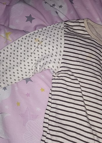 Uzun Kollu Gri Bebek Tulum ayakkabılı çoraplı - Görsel 3