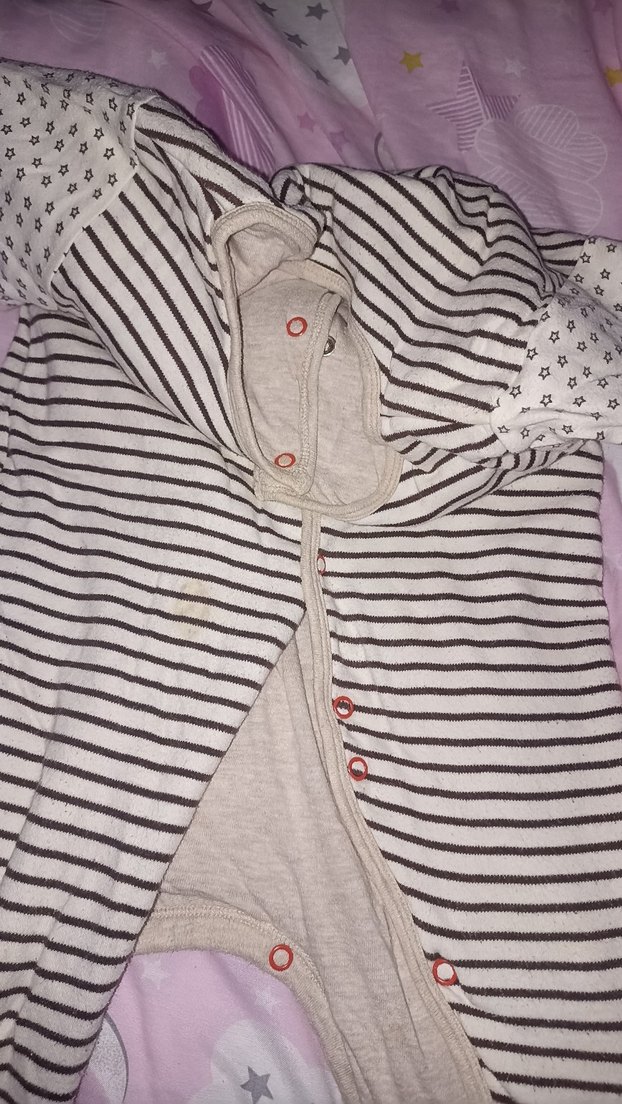 Uzun Kollu Gri Bebek Tulum ayakkabılı çoraplı - Görsel 4