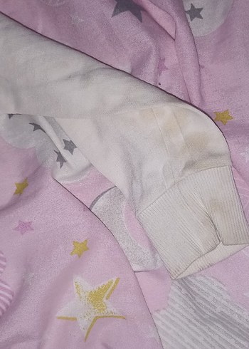 Beyaz Erkek Çocuk Baskılı Sweatshirt - Görsel 4