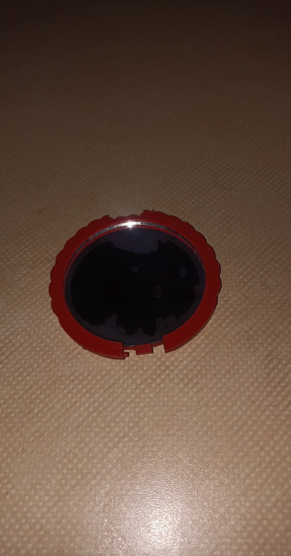 Parlak Kırmızı Vintage Ayna - Görsel 2