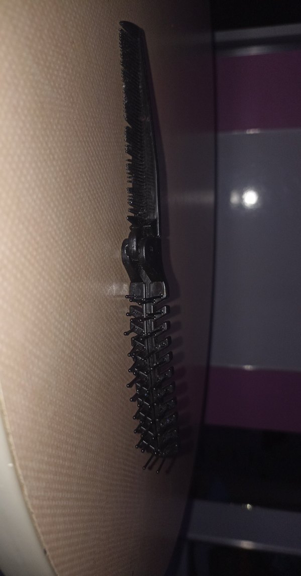 Siyah Saç Fırçası Tarak - Görsel 2