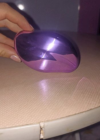 Parlak Mor Sihirli Tüy Alma Aleti Kristal Epilatör - Görsel 2