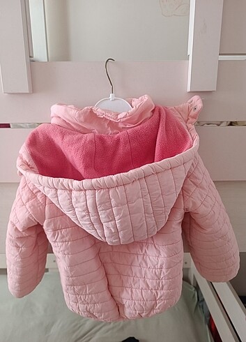 4 Yaş Beden pembe Renk Hello baby pembe mont