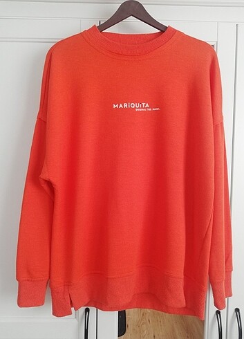 mariquita turuncu sweatshirt 