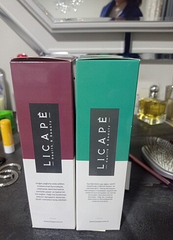 Licape ikili yüz temizleme 
