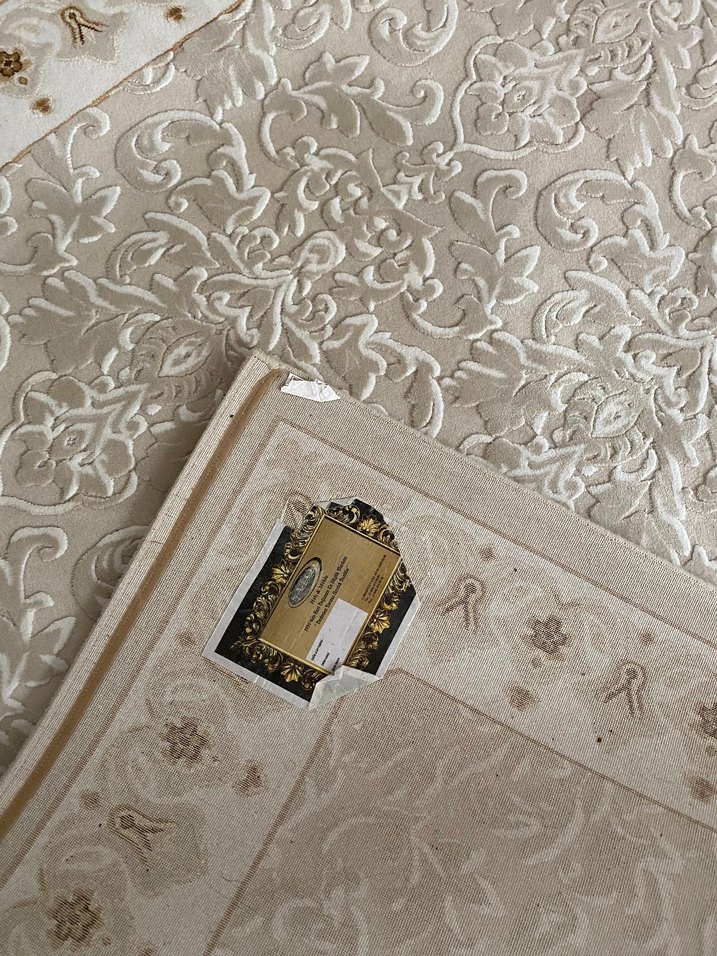 Bej Nakışlı Klasik Halı
yün halı 
şato markası - Görsel 4