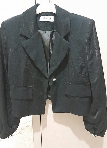 Diğer Crop blazer ceket