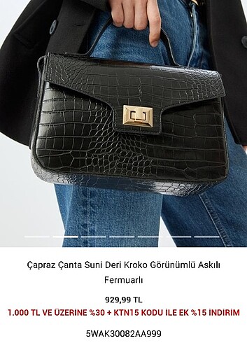 Koton KOTON ÇAPRAZ ÇANTA 