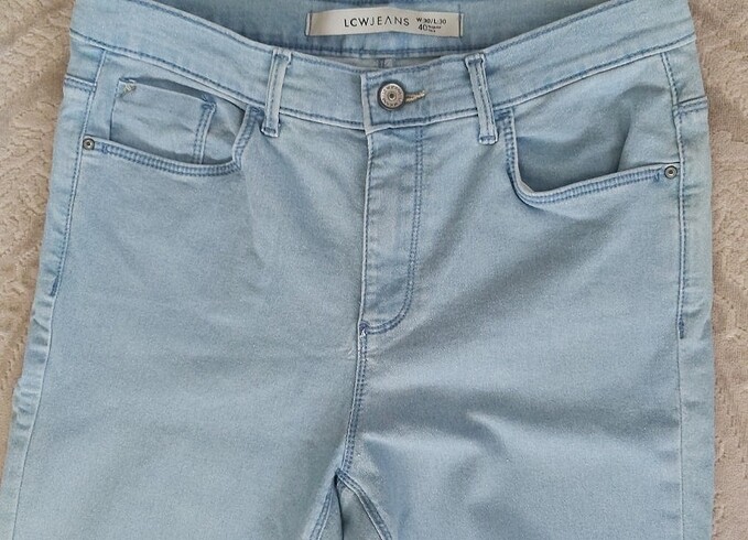 Lcw kot acik mavi 40 beden W:30/ L:30 - Görsel 2