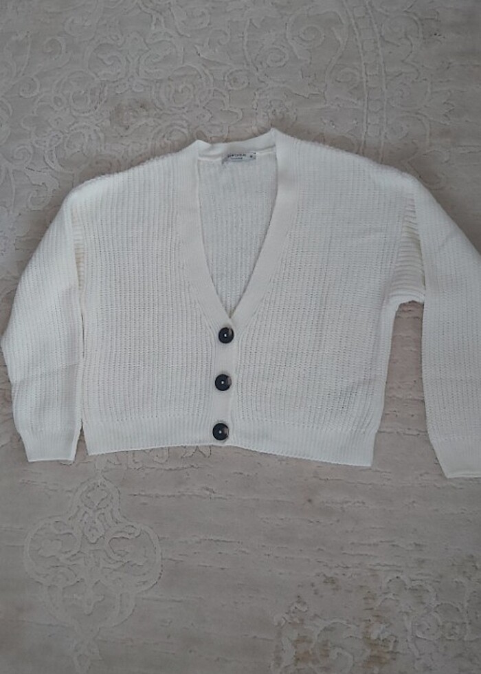 LCW Kısa Yumusacik Yün Ceket - Görsel 3