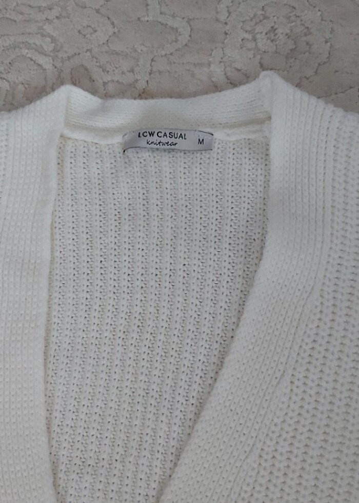 LCW Kısa Yumusacik Yün Ceket - Görsel 4