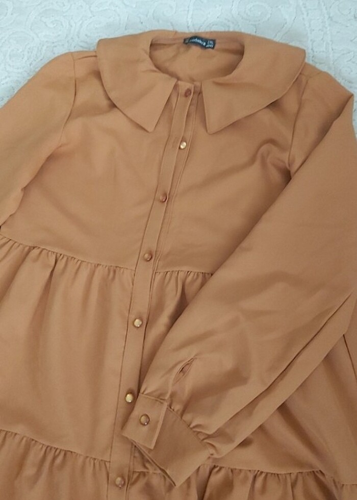 PILELI GÖMLEK TUNIK - Görsel 3