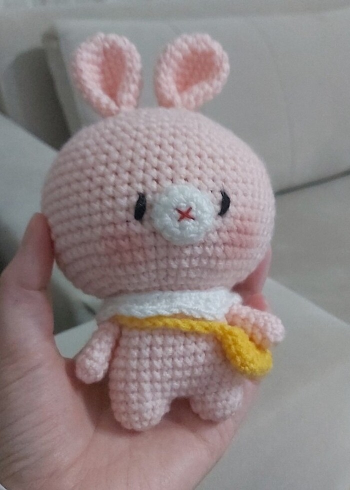 Örgü Bebek Tavşan  - Görsel 2