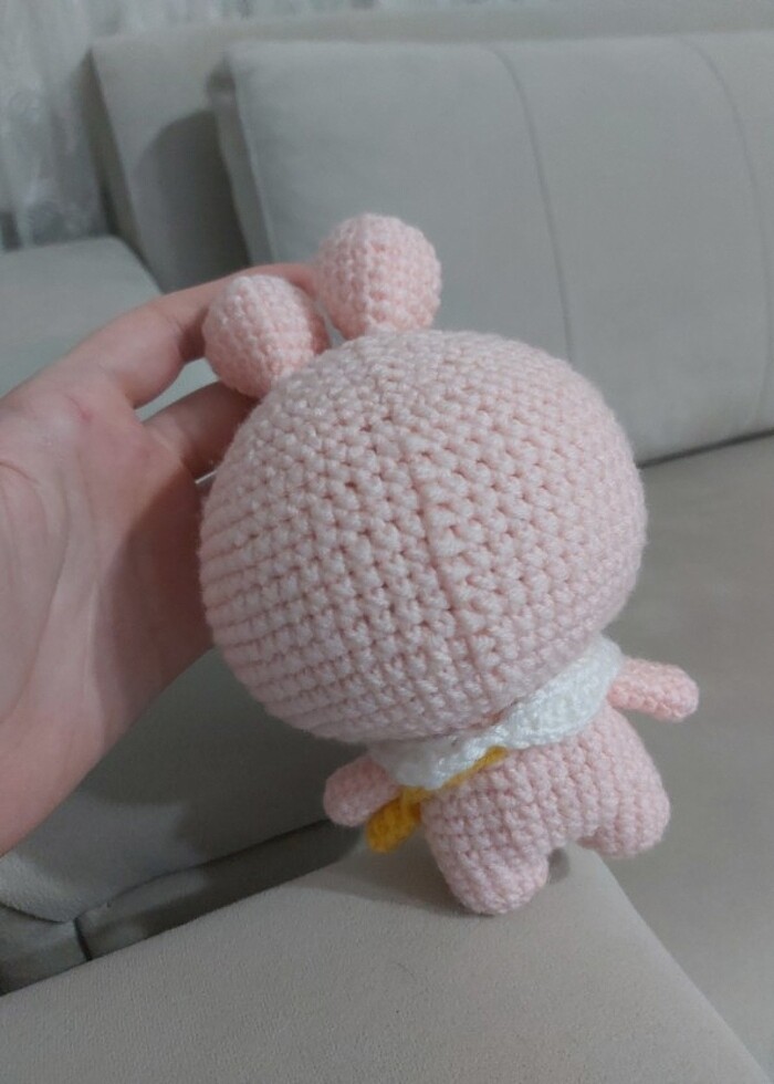 Örgü Bebek Tavşan  - Görsel 3