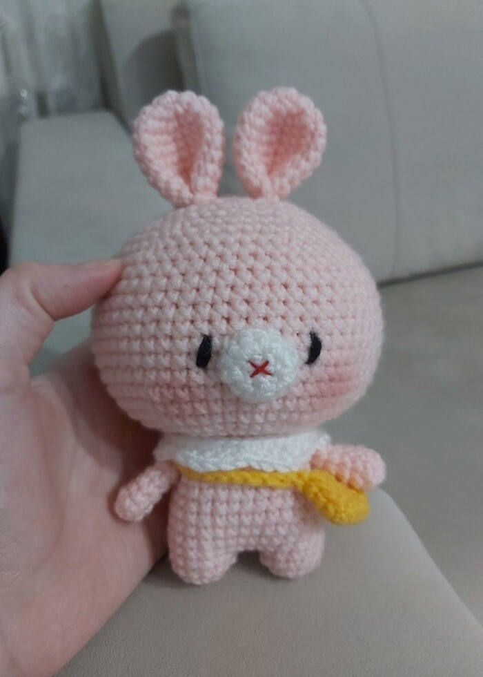 Örgü Bebek Tavşan  - Görsel 4