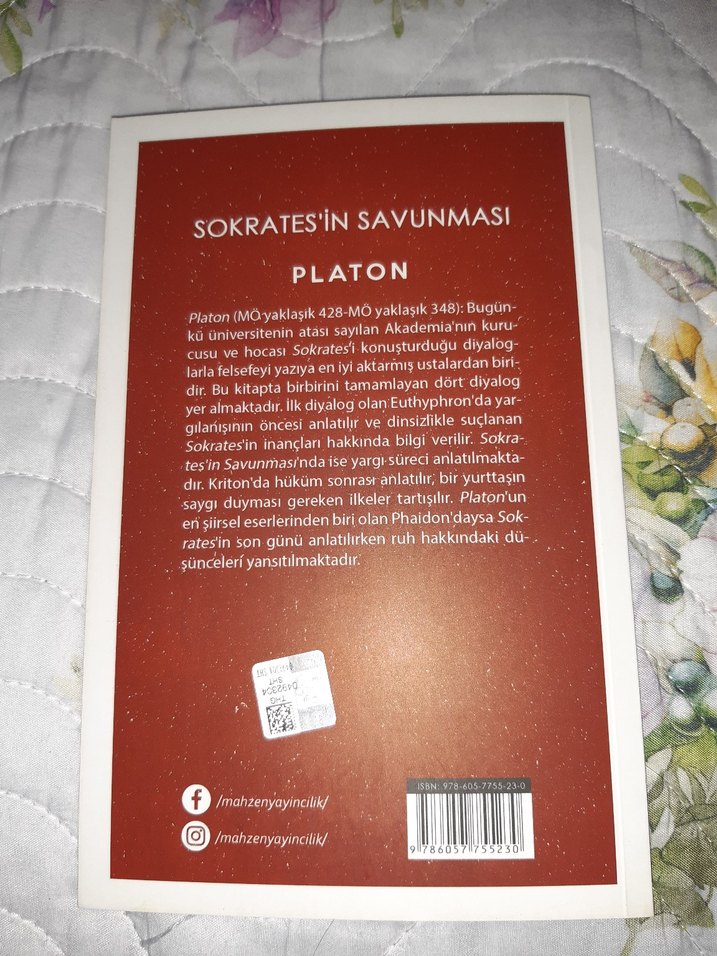 Sokrates'in Savunması - Platon - Görsel 2
