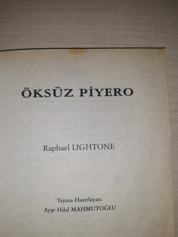 Öksüz Piyero - Zambak İlkokul Kitabı - Görsel 2