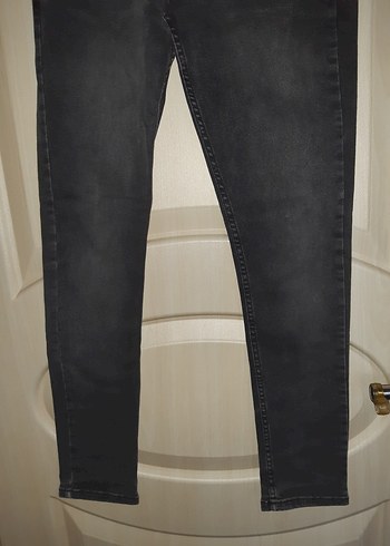 Gri Regular Fit Erkek Denim Pantolon - Görsel 3